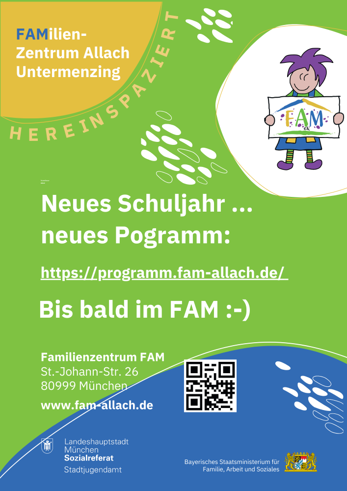 Button zum aktuellen FAM-Programm