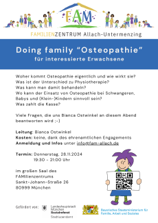 Doing family "Osteopathie"