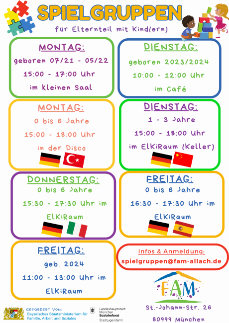 Infos zu ELKIGRUPPEN